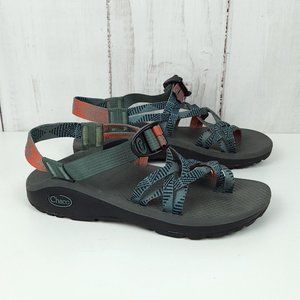 Chaco ZX2 Women's Size 7 Medium Hiking Comfort Outdoor Sandals Teal & Orange